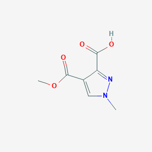4-(Methoxycarbonyl)-1-methyl-1H-pyrazole-3-carboxylic acid