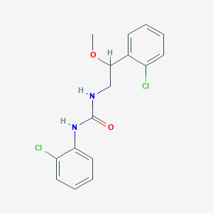 1-(2-Chlorophenyl)-3-(2-(2-chlorophenyl)-2-methoxyethyl)urea