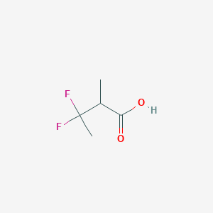 3,3-Difluoro-2-methylbutanoic acid