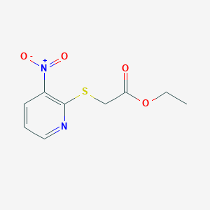 Ethyl [(3-nitropyridin-2-yl)sulfanyl]acetate
