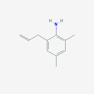 molecular formula C11H15N B2987905 2,4-Dimethyl-6-prop-2-enylaniline CAS No. 1260888-17-2