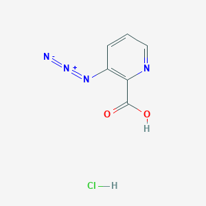 3-Azidopyridine-2-carboxylic acid;hydrochloride