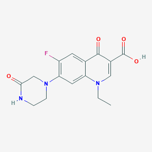 molecular formula C16H16FN3O4 B029883 Oxonorfloxacin CAS No. 74011-42-0
