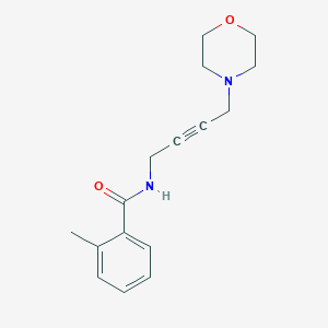 2-methyl-N-(4-morpholinobut-2-yn-1-yl)benzamide