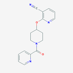 2-((1-Picolinoylpiperidin-4-yl)oxy)nicotinonitrile