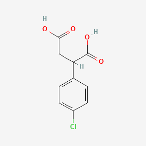molecular formula C10H9ClO4 B2988532 2-(4-Chlorophenyl)succinic acid CAS No. 58755-91-2