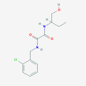 N1-(2-chlorobenzyl)-N2-(1-hydroxybutan-2-yl)oxalamide