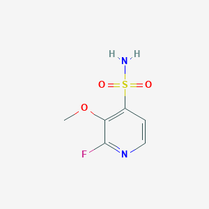 molecular formula C6H7FN2O3S B2988614 2-Fluoro-3-methoxypyridine-4-sulfonamide CAS No. 2490406-11-4