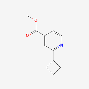 Methyl 2-cyclobutylpyridine-4-carboxylate