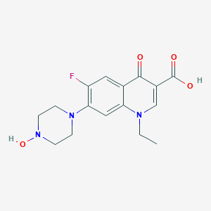 molecular formula C16H18FN3O4 B029887 N-羟基诺氟沙星 CAS No. 109142-49-6