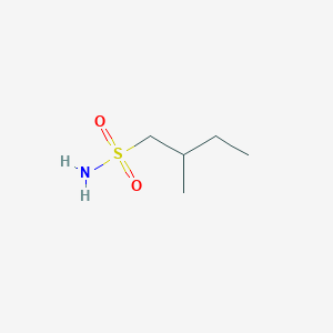 molecular formula C5H13NO2S B2989048 2-Methylbutane-1-sulfonamide CAS No. 854461-68-0