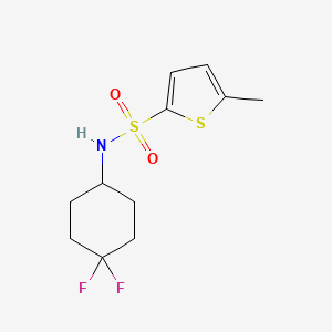 N-(4,4-difluorocyclohexyl)-5-methylthiophene-2-sulfonamide