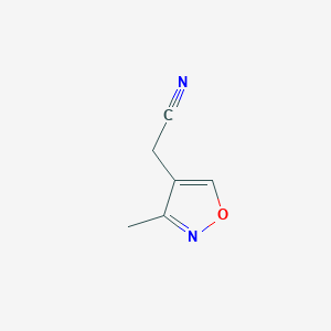 2-(3-Methyl-1,2-oxazol-4-yl)acetonitrile