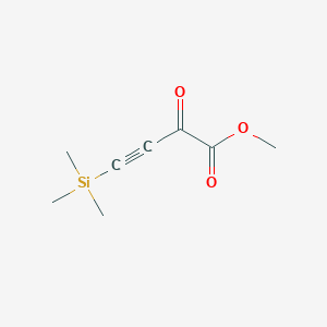 Methyl 2-oxo-4-(trimethylsilyl)but-3-ynoate