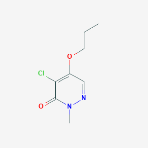 4-chloro-2-methyl-5-propoxy-3(2H)-pyridazinone