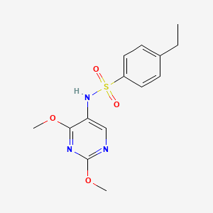 N-(2,4-dimethoxypyrimidin-5-yl)-4-ethylbenzenesulfonamide