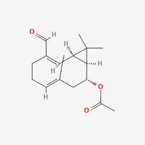 molecular formula C17H24O3 B2989360 Heishuixiecaoline A 