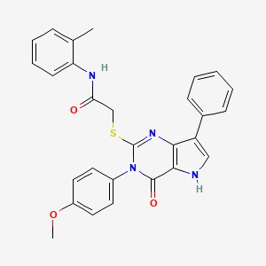 molecular formula C28H24N4O3S B2989368 C28H24N4O3S CAS No. 2034584-07-9