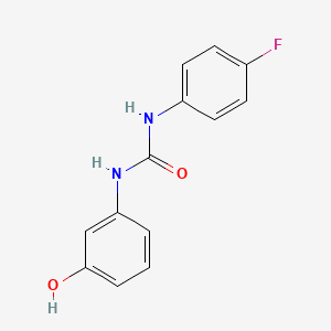 B2989473 1-(4-Fluorophenyl)-3-(3-hydroxyphenyl)urea CAS No. 199585-00-7