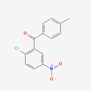 (2-Chloro-5-nitrophenyl)(4-methylphenyl)methanone