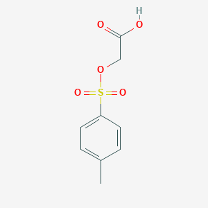 molecular formula C9H10O5S B029897 2-(对甲苯磺酰氧基)乙酸 CAS No. 39794-77-9