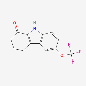 6-(Trifluoromethoxy)-2,3,4,9-tetrahydrocarbazol-1-one