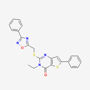 N-cyclopropyl-1-(3-{[(4-isopropylphenyl)sulfonyl]amino}benzoyl)piperidine-3-carboxamide