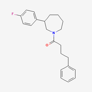 1-(3-(4-Fluorophenyl)azepan-1-yl)-4-phenylbutan-1-one