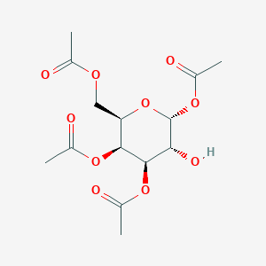 molecular formula C20H30O14 B029902 1,3,4,6-四-O-乙酰-α-D-半乳呋喃糖 CAS No. 56822-34-5