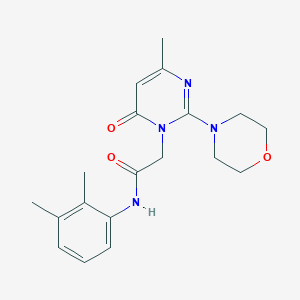 N-(2,3-dimethylphenyl)-2-(4-methyl-2-morpholin-4-yl-6-oxopyrimidin-1(6H)-yl)acetamide