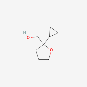 (2-Cyclopropyloxolan-2-yl)methanol