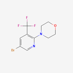 2-(Morpholin-4-yl)-3-trifluoromethyl-5-bromopyridine