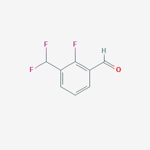 3-(Difluoromethyl)-2-fluorobenzaldehyde