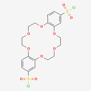 3,3'-[Oxybis(ethyleneoxy)]-4,4'-[oxybis(ethyleneoxy)]bis(benzenesulfonic acid chloride)