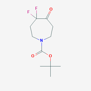 tert-Butyl 4,4-difluoro-5-oxoazepane-1-carboxylate