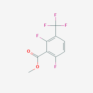 molecular formula C9H5F5O2 B2990721 2,6-二氟-3-(三氟甲基)苯甲酸甲酯 CAS No. 2089258-73-9