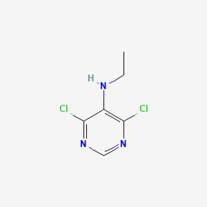 B2990877 4,6-dichloro-N-ethylpyrimidin-5-amine CAS No. 885500-42-5