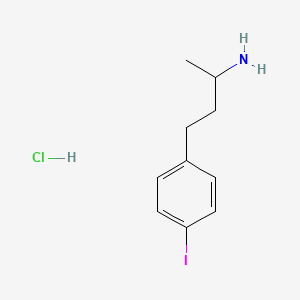 4-(4-Iodophenyl)butan-2-amine hydrochloride