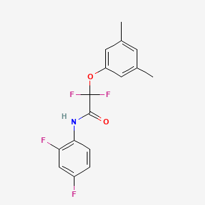 N-(2,4-difluorophenyl)-2-(3,5-dimethylphenoxy)-2,2-difluoroacetamide