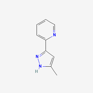 B2990971 2-(5-methyl-1H-pyrazol-3-yl)pyridine CAS No. 19959-77-4; 27305-70-0