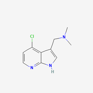 (4-Chloro-1H-pyrrolo[2,3-b]pyridin-3-ylmethyl)dimethylamine