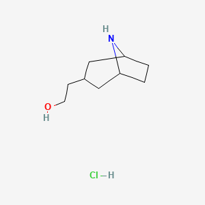 2-{8-Azabicyclo[3.2.1]octan-3-yl}ethan-1-ol hydrochloride