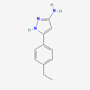 3-(4-ethylphenyl)-1H-pyrazol-5-amine