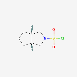 (3AR,6aS)-hexahydrocyclopenta[c]pyrrole-2(1H)-sulfonyl chloride