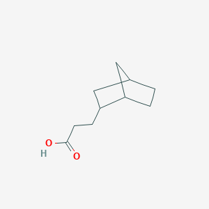 molecular formula C10H16O2 B2991304 3-(2-Norbornyl)propionic acid CAS No. 22637-41-8