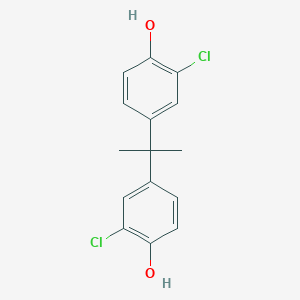 molecular formula C15H14Cl2O2 B029914 3,3'-Dichlorobisphenol A CAS No. 79-98-1