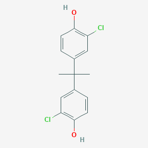 molecular formula C15H14Cl2O2 B029914 2,2-Bis(3-chloro-4-hydroxyphenyl)propane CAS No. 79-98-1