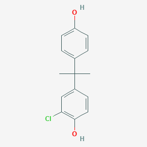 molecular formula C15H15ClO2 B029915 3-Chlorobisphenol A CAS No. 74192-35-1