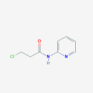 molecular formula C8H9ClN2O B2991887 3-chloro-N-(pyridin-2-yl)propanamide CAS No. 128456-13-3