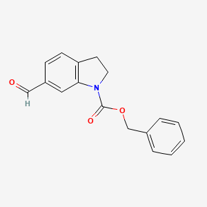 Benzyl 6-formylindoline-1-carboxylate